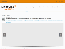 Tablet Screenshot of nicarnicaaviation.com
